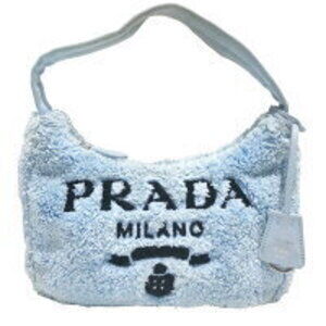 Prada cloth hobo Re 2000 terry blue bag Edition
